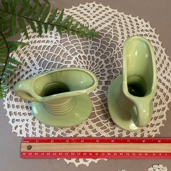 Vintage Art Deco FAPCO Ewer Pitcher Vases - Picture 15 of 15